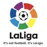 lalilga logo with football at the center