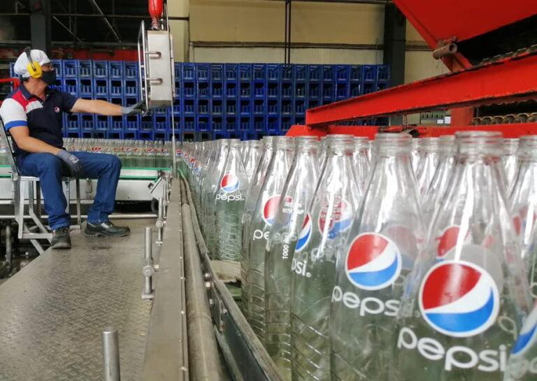 pepsi empty bottles