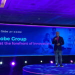 : Ernest Cu, Globe Group President and CEO, speaks at the GFiber launch